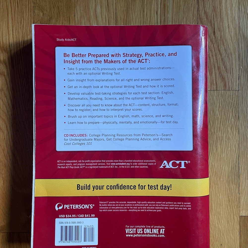 ACT prep guide - Picture 2 of 2